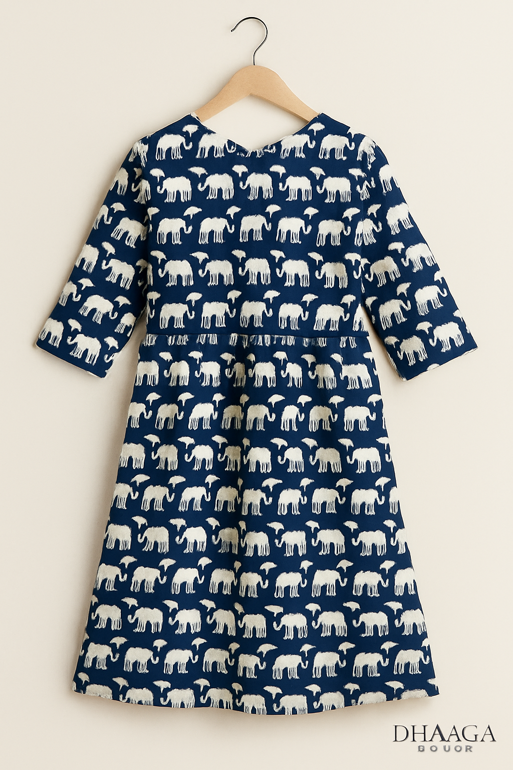 The Jaipuri Elephant Motif